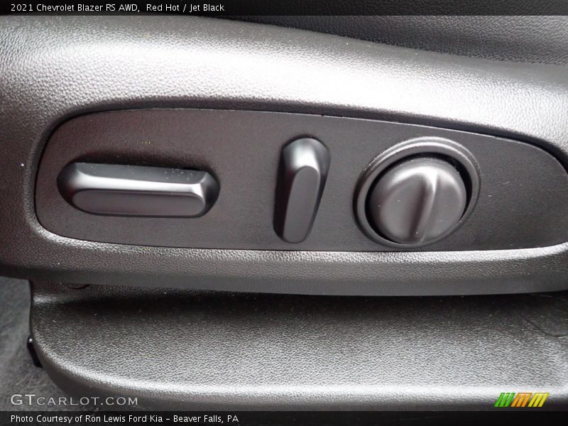 Red Hot / Jet Black 2021 Chevrolet Blazer RS AWD