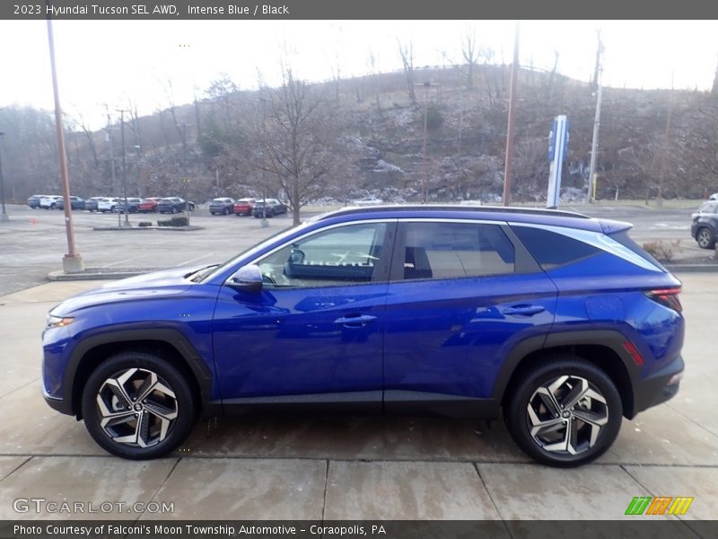 Intense Blue / Black 2023 Hyundai Tucson SEL AWD