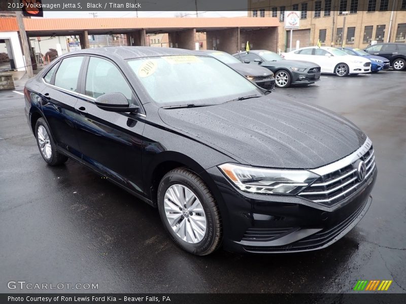 Black / Titan Black 2019 Volkswagen Jetta S