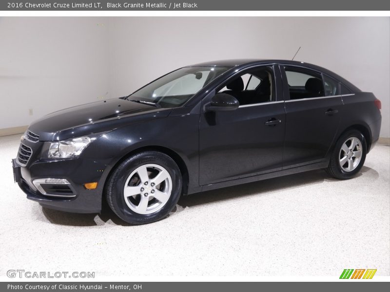 Black Granite Metallic / Jet Black 2016 Chevrolet Cruze Limited LT