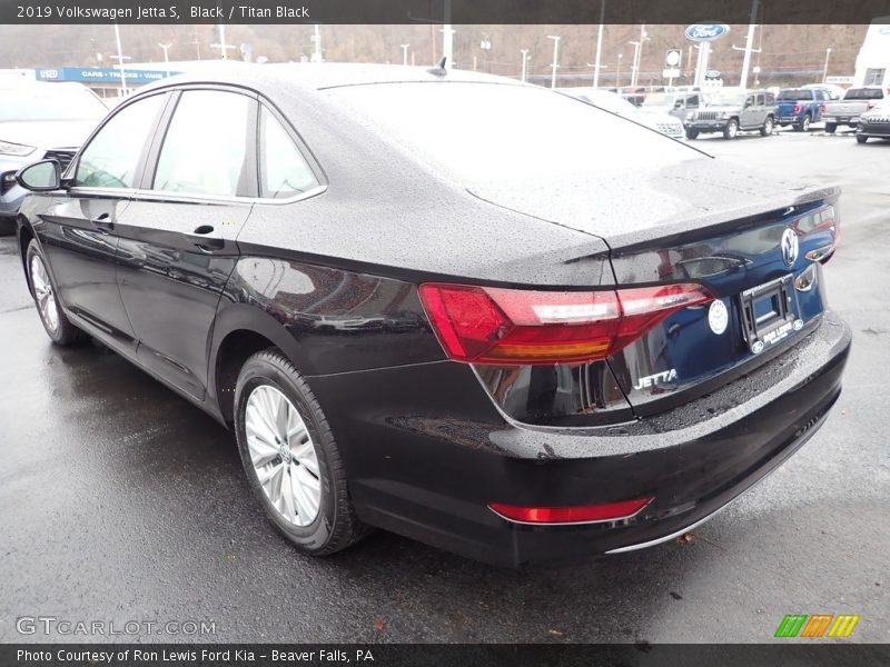 Black / Titan Black 2019 Volkswagen Jetta S