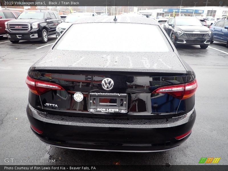 Black / Titan Black 2019 Volkswagen Jetta S