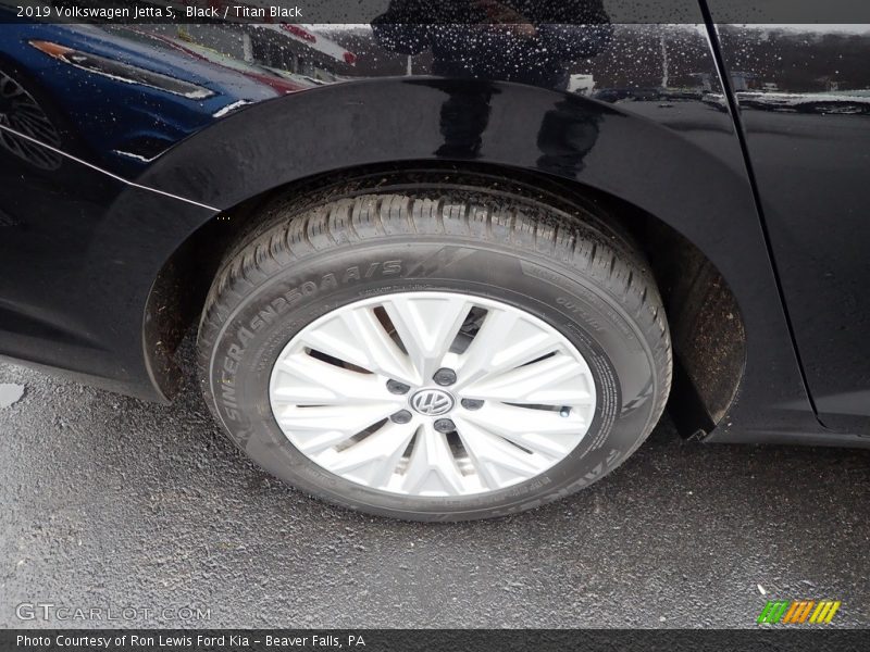 Black / Titan Black 2019 Volkswagen Jetta S