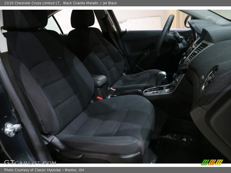 Black Granite Metallic / Jet Black 2016 Chevrolet Cruze Limited LT