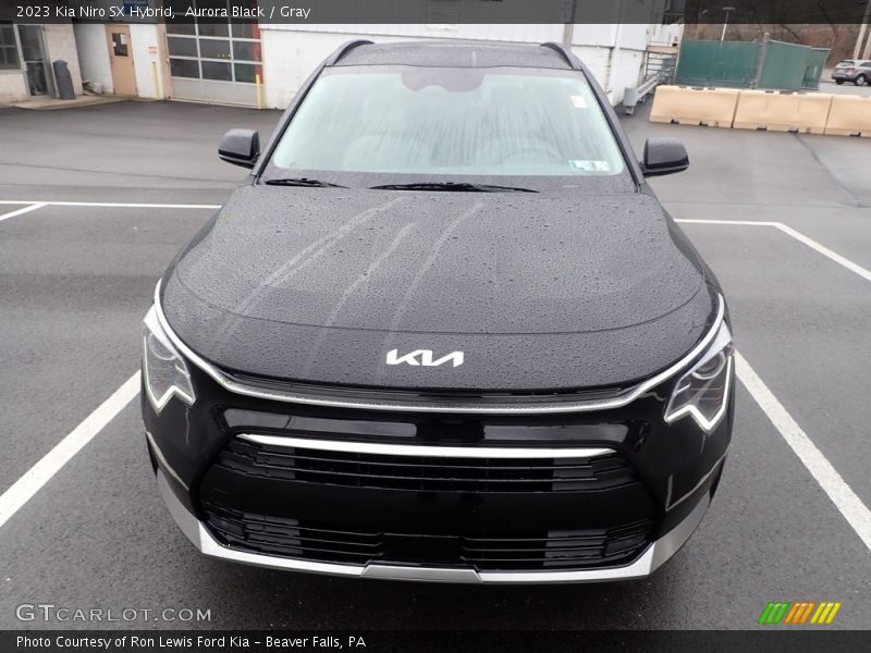 Aurora Black / Gray 2023 Kia Niro SX Hybrid