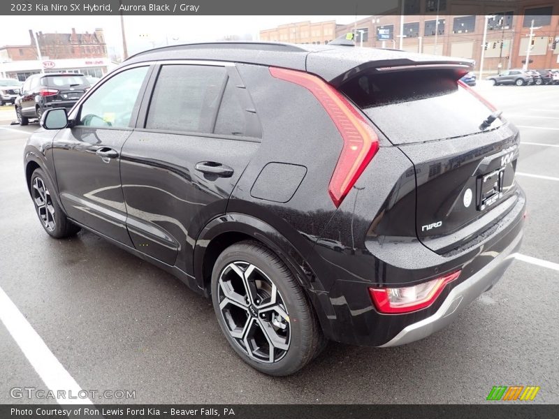 Aurora Black / Gray 2023 Kia Niro SX Hybrid