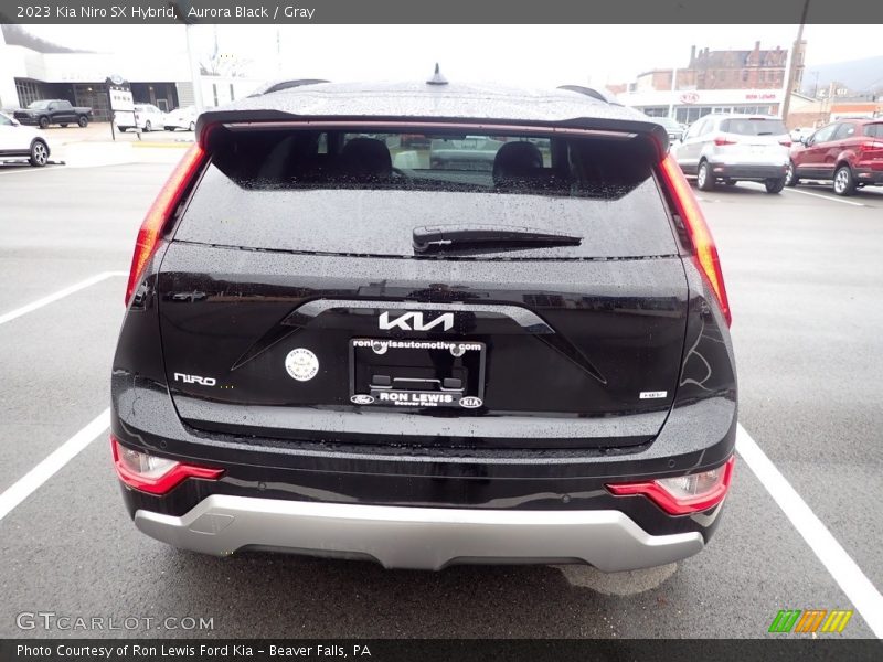 Aurora Black / Gray 2023 Kia Niro SX Hybrid