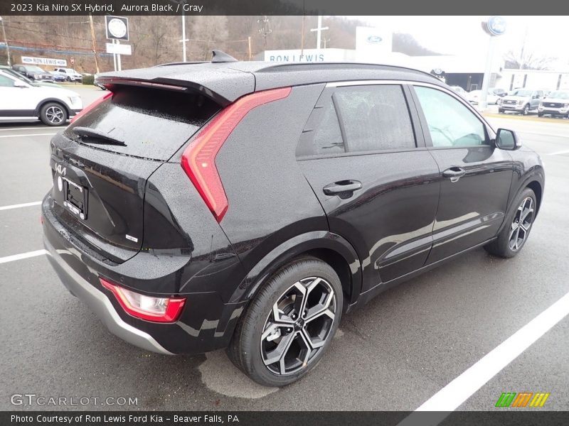 Aurora Black / Gray 2023 Kia Niro SX Hybrid