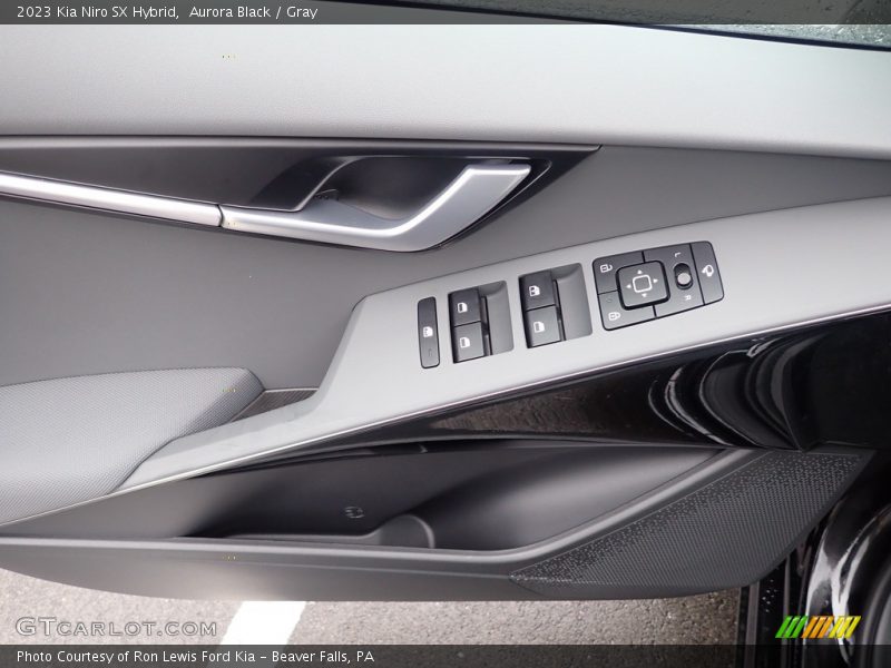 Aurora Black / Gray 2023 Kia Niro SX Hybrid