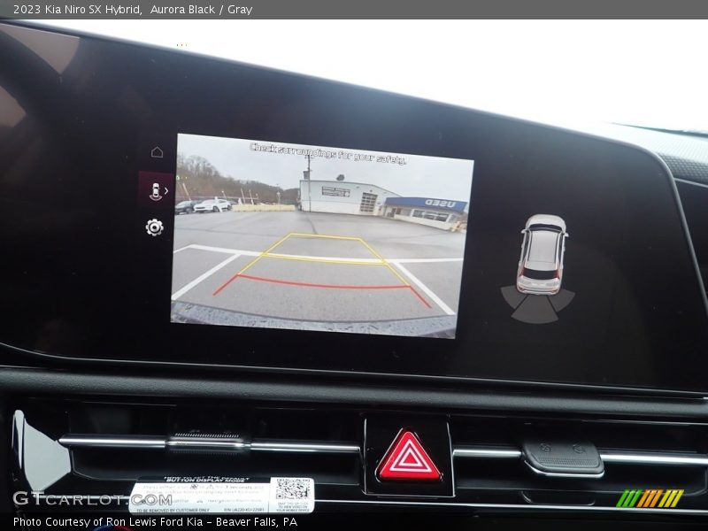Aurora Black / Gray 2023 Kia Niro SX Hybrid