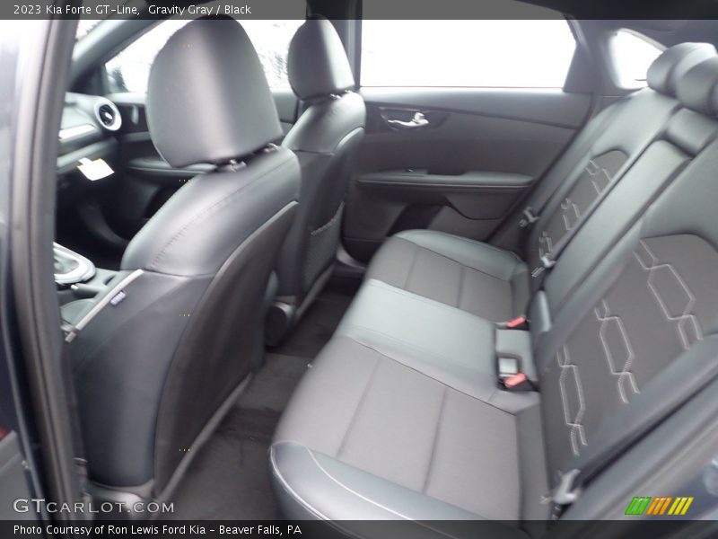 Gravity Gray / Black 2023 Kia Forte GT-Line