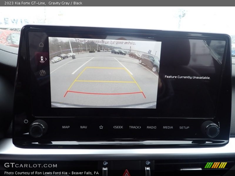 Gravity Gray / Black 2023 Kia Forte GT-Line