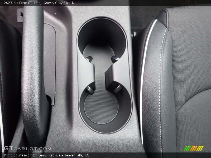 Gravity Gray / Black 2023 Kia Forte GT-Line