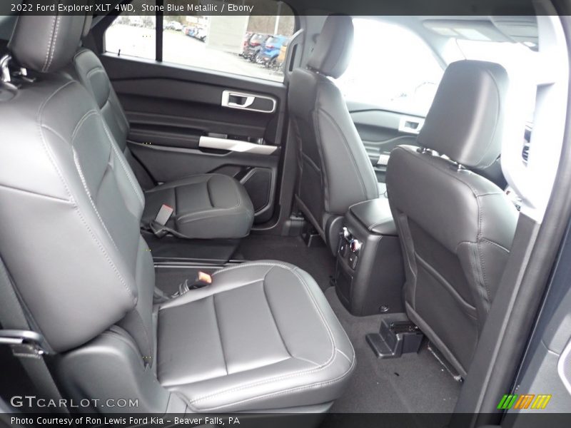 Rear Seat of 2022 Explorer XLT 4WD