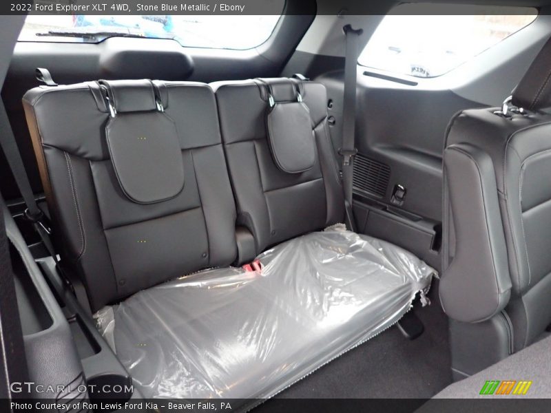 Rear Seat of 2022 Explorer XLT 4WD