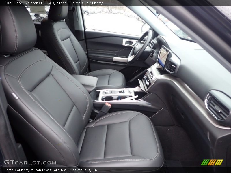 Front Seat of 2022 Explorer XLT 4WD