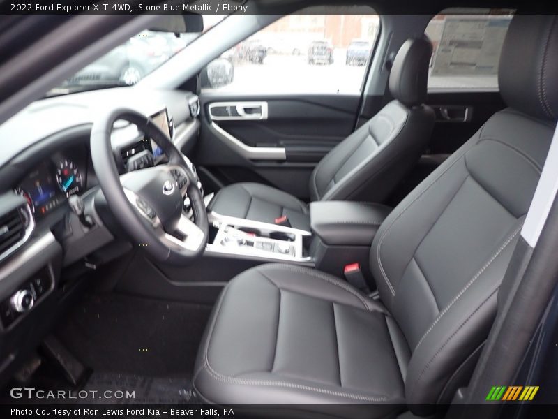 Front Seat of 2022 Explorer XLT 4WD