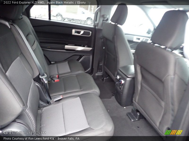 Rear Seat of 2022 Explorer XLT 4WD