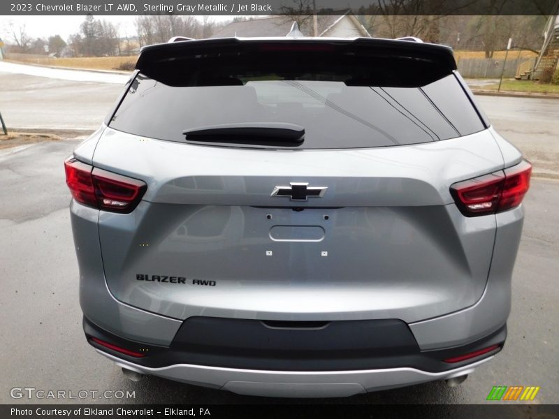 Sterling Gray Metallic / Jet Black 2023 Chevrolet Blazer LT AWD
