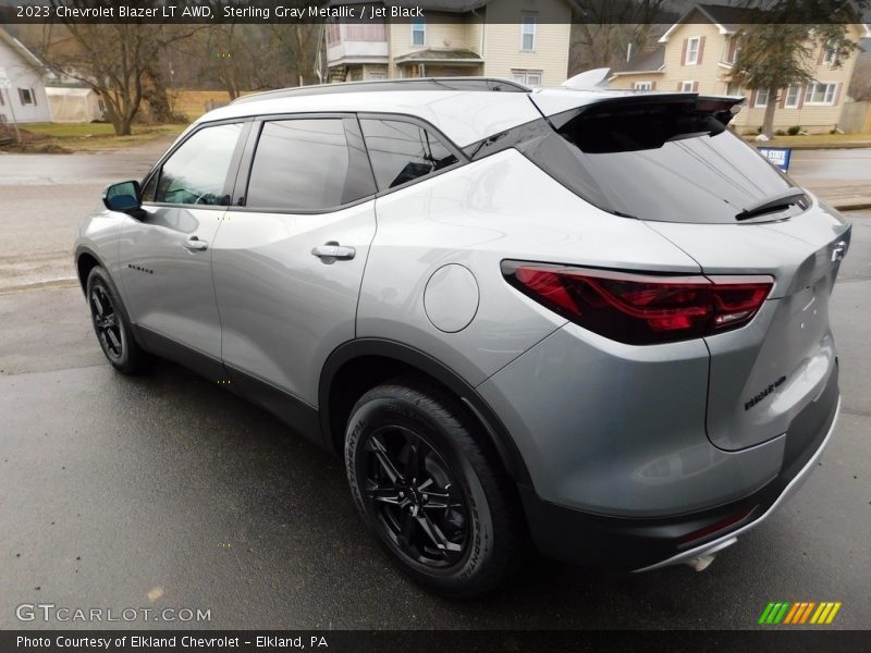 Sterling Gray Metallic / Jet Black 2023 Chevrolet Blazer LT AWD