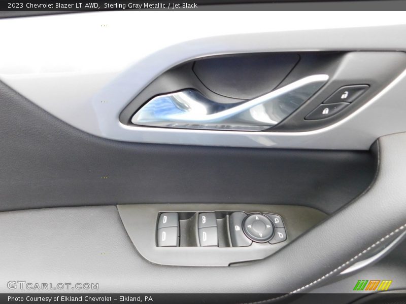 Sterling Gray Metallic / Jet Black 2023 Chevrolet Blazer LT AWD