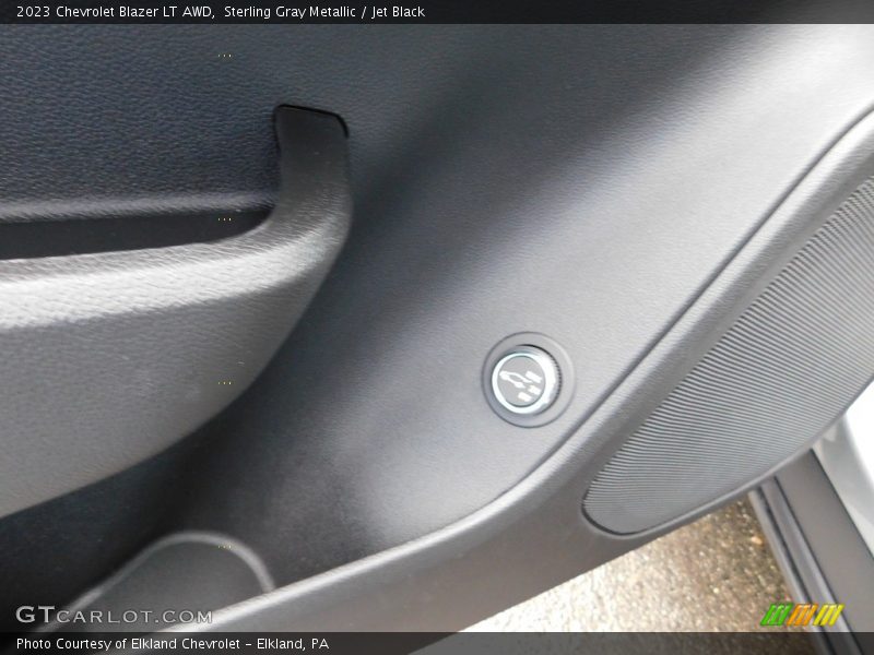 Sterling Gray Metallic / Jet Black 2023 Chevrolet Blazer LT AWD