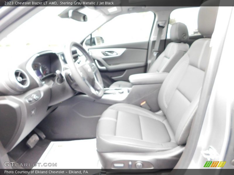 Sterling Gray Metallic / Jet Black 2023 Chevrolet Blazer LT AWD