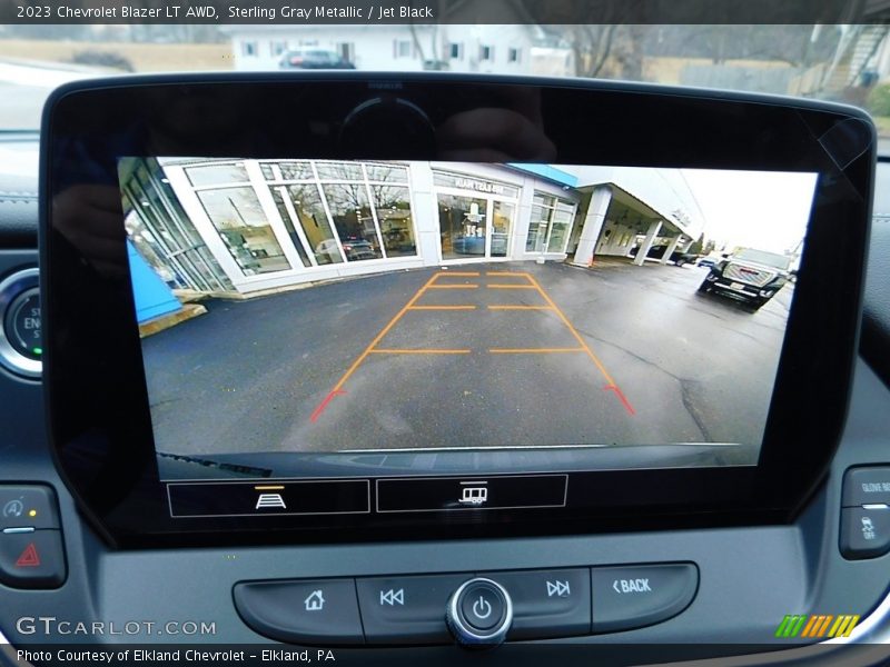 Sterling Gray Metallic / Jet Black 2023 Chevrolet Blazer LT AWD