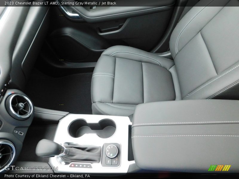 Sterling Gray Metallic / Jet Black 2023 Chevrolet Blazer LT AWD