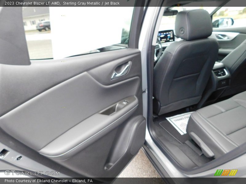 Sterling Gray Metallic / Jet Black 2023 Chevrolet Blazer LT AWD