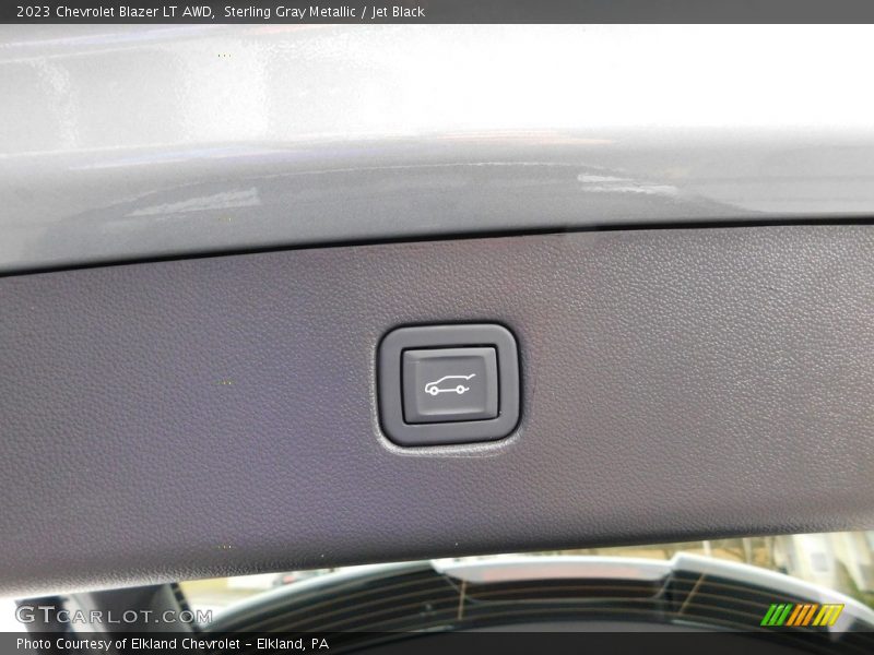 Sterling Gray Metallic / Jet Black 2023 Chevrolet Blazer LT AWD