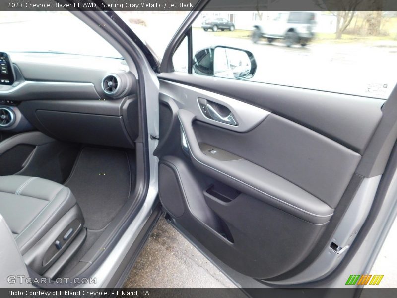 Sterling Gray Metallic / Jet Black 2023 Chevrolet Blazer LT AWD