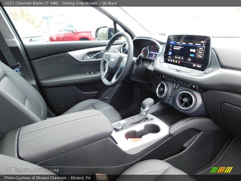 Sterling Gray Metallic / Jet Black 2023 Chevrolet Blazer LT AWD