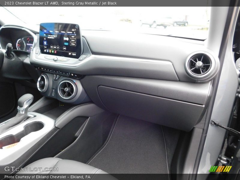 Sterling Gray Metallic / Jet Black 2023 Chevrolet Blazer LT AWD