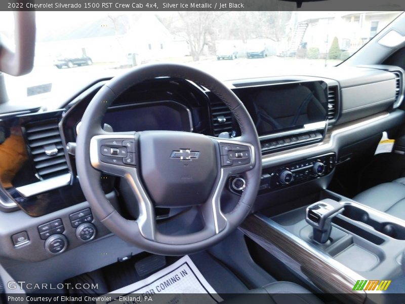 Dashboard of 2022 Silverado 1500 RST Crew Cab 4x4
