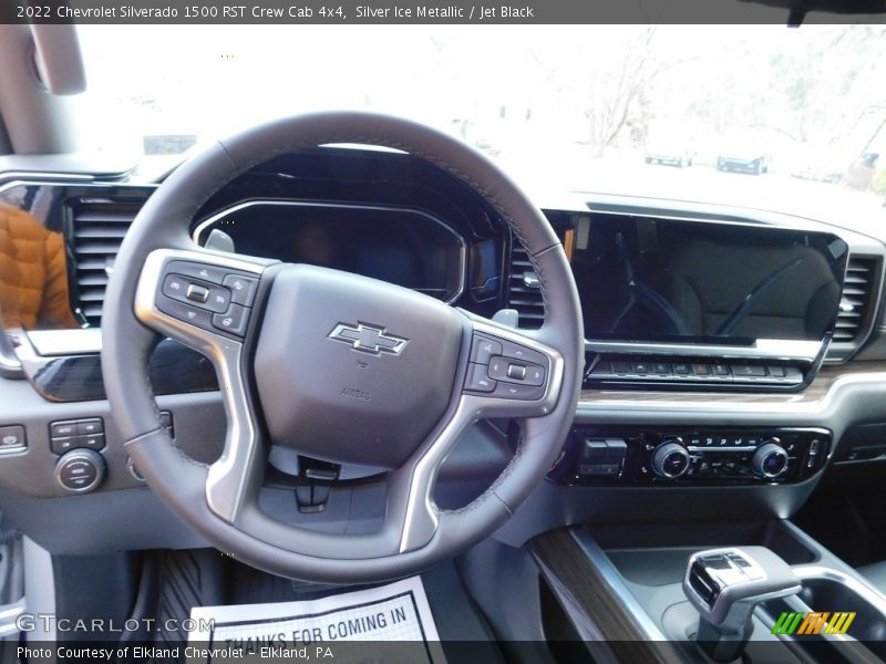 Dashboard of 2022 Silverado 1500 RST Crew Cab 4x4