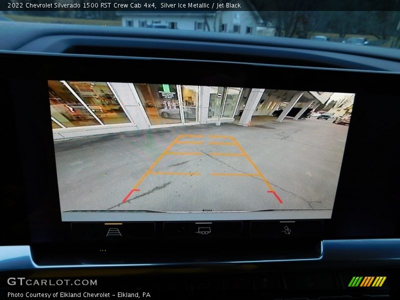 Silver Ice Metallic / Jet Black 2022 Chevrolet Silverado 1500 RST Crew Cab 4x4