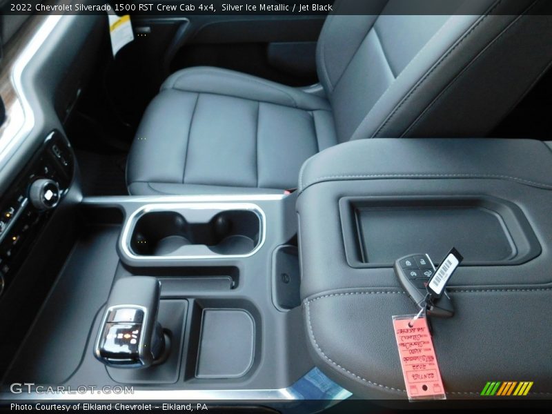 Silver Ice Metallic / Jet Black 2022 Chevrolet Silverado 1500 RST Crew Cab 4x4