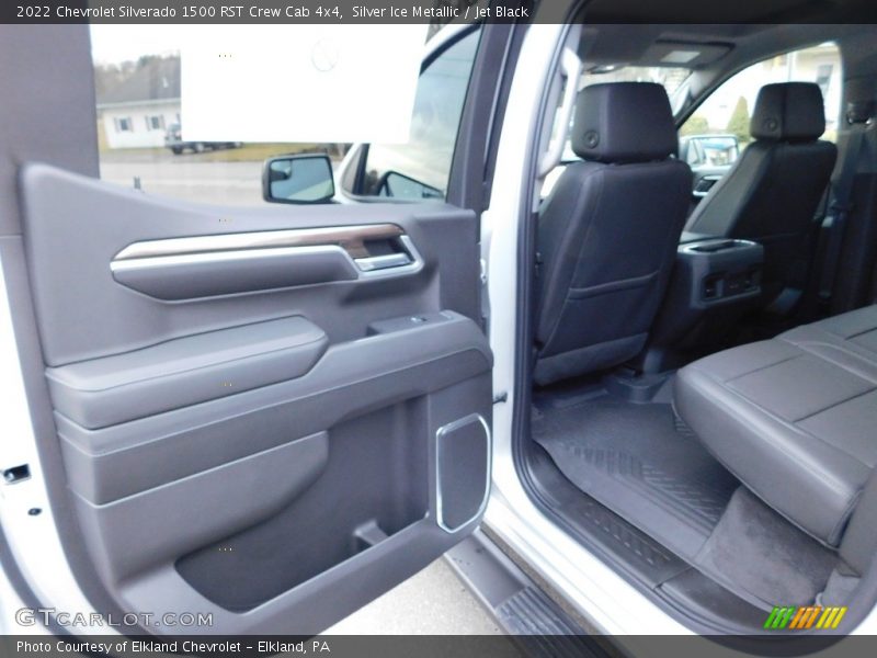 Silver Ice Metallic / Jet Black 2022 Chevrolet Silverado 1500 RST Crew Cab 4x4