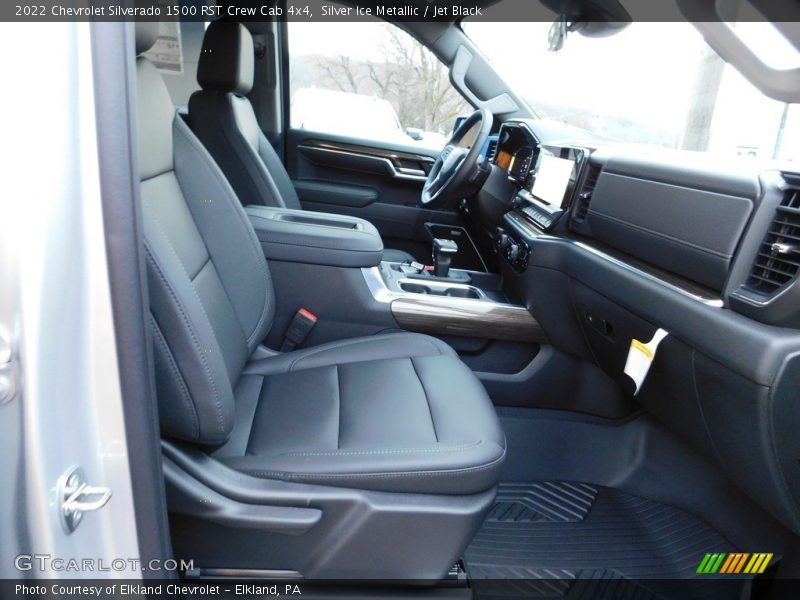 Silver Ice Metallic / Jet Black 2022 Chevrolet Silverado 1500 RST Crew Cab 4x4