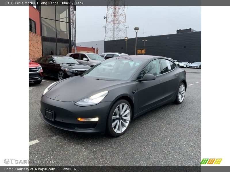 Black / Black 2018 Tesla Model 3 Long Range
