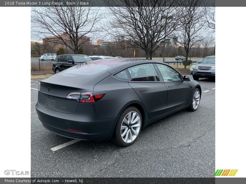 Black / Black 2018 Tesla Model 3 Long Range