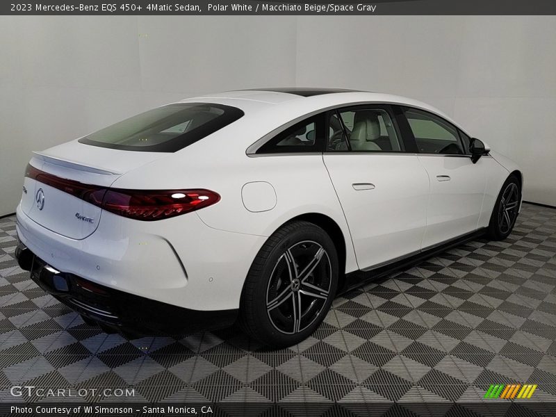  2023 EQS 450+ 4Matic Sedan Polar White