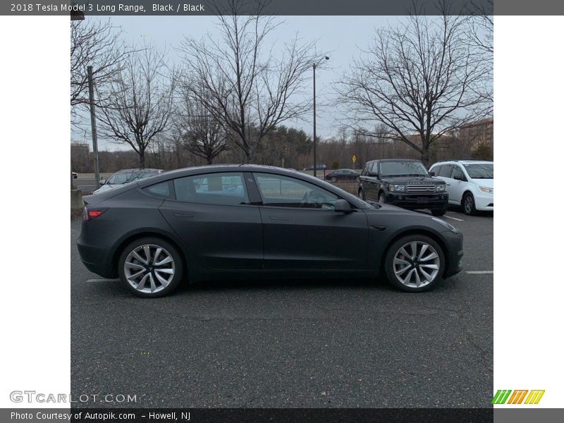 Black / Black 2018 Tesla Model 3 Long Range