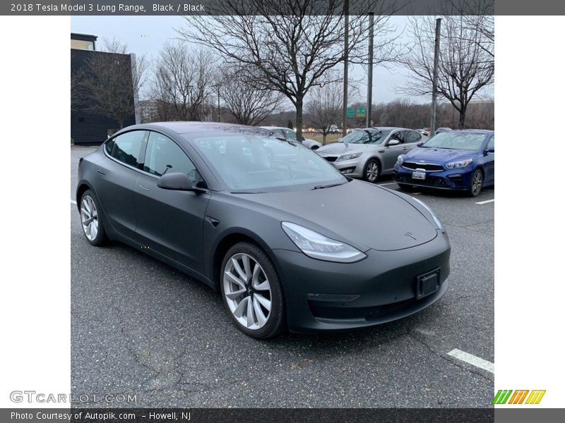 Black / Black 2018 Tesla Model 3 Long Range