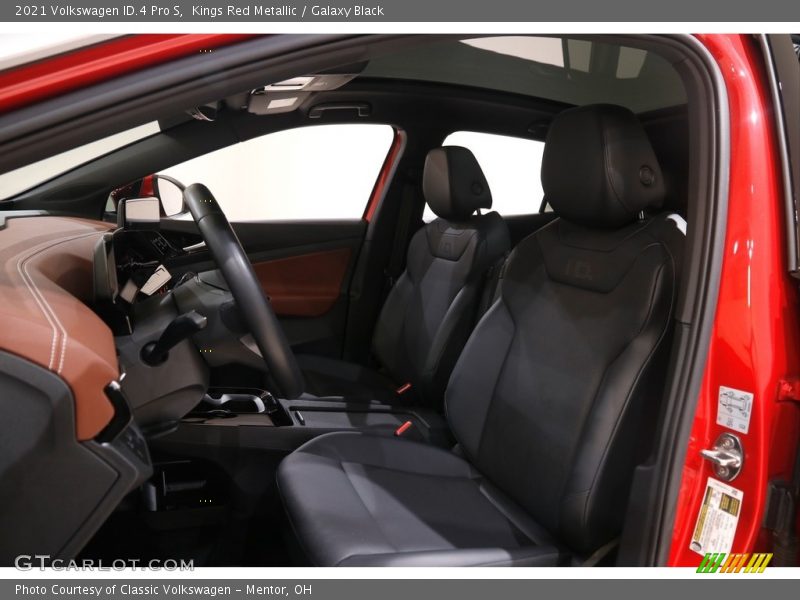 Front Seat of 2021 ID.4 Pro S