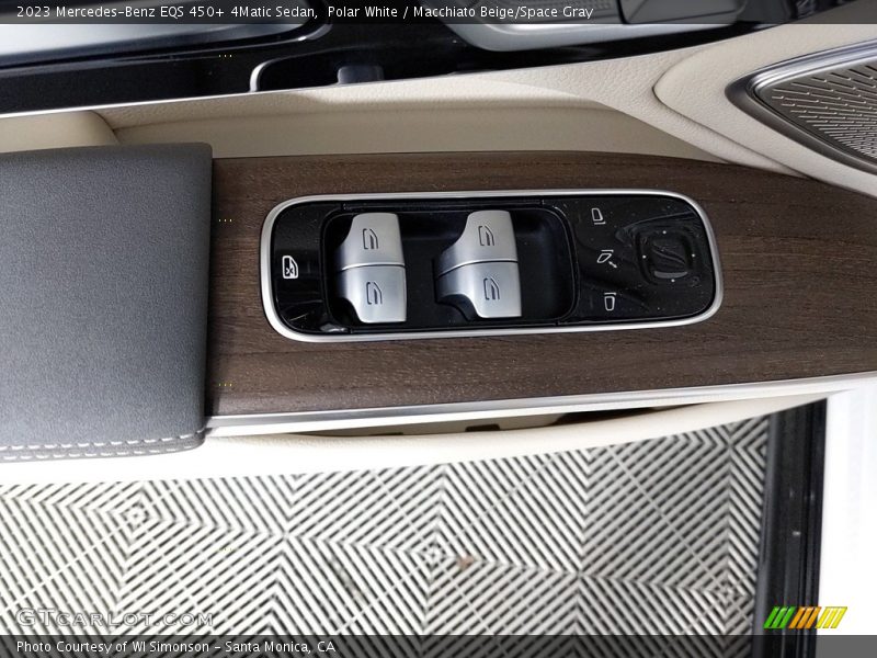 Controls of 2023 EQS 450+ 4Matic Sedan