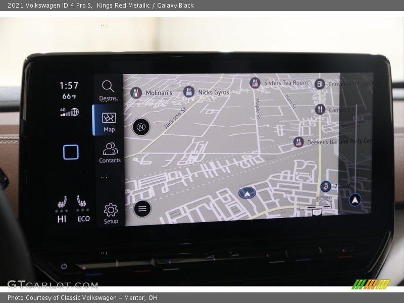 Navigation of 2021 ID.4 Pro S