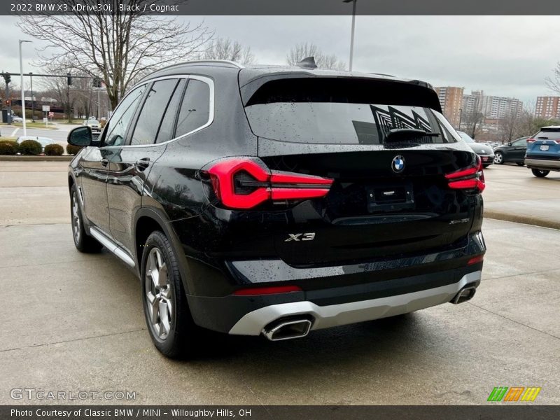 Black / Cognac 2022 BMW X3 xDrive30i