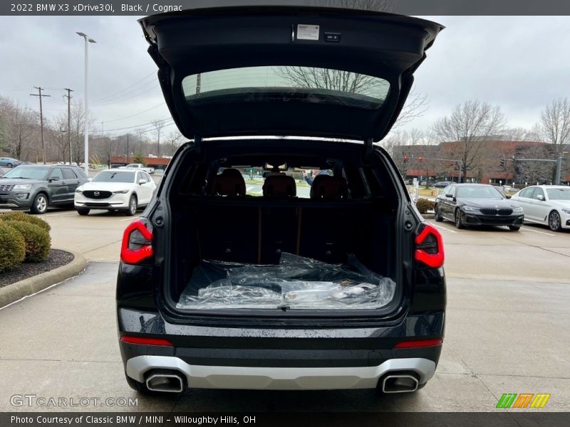 Black / Cognac 2022 BMW X3 xDrive30i